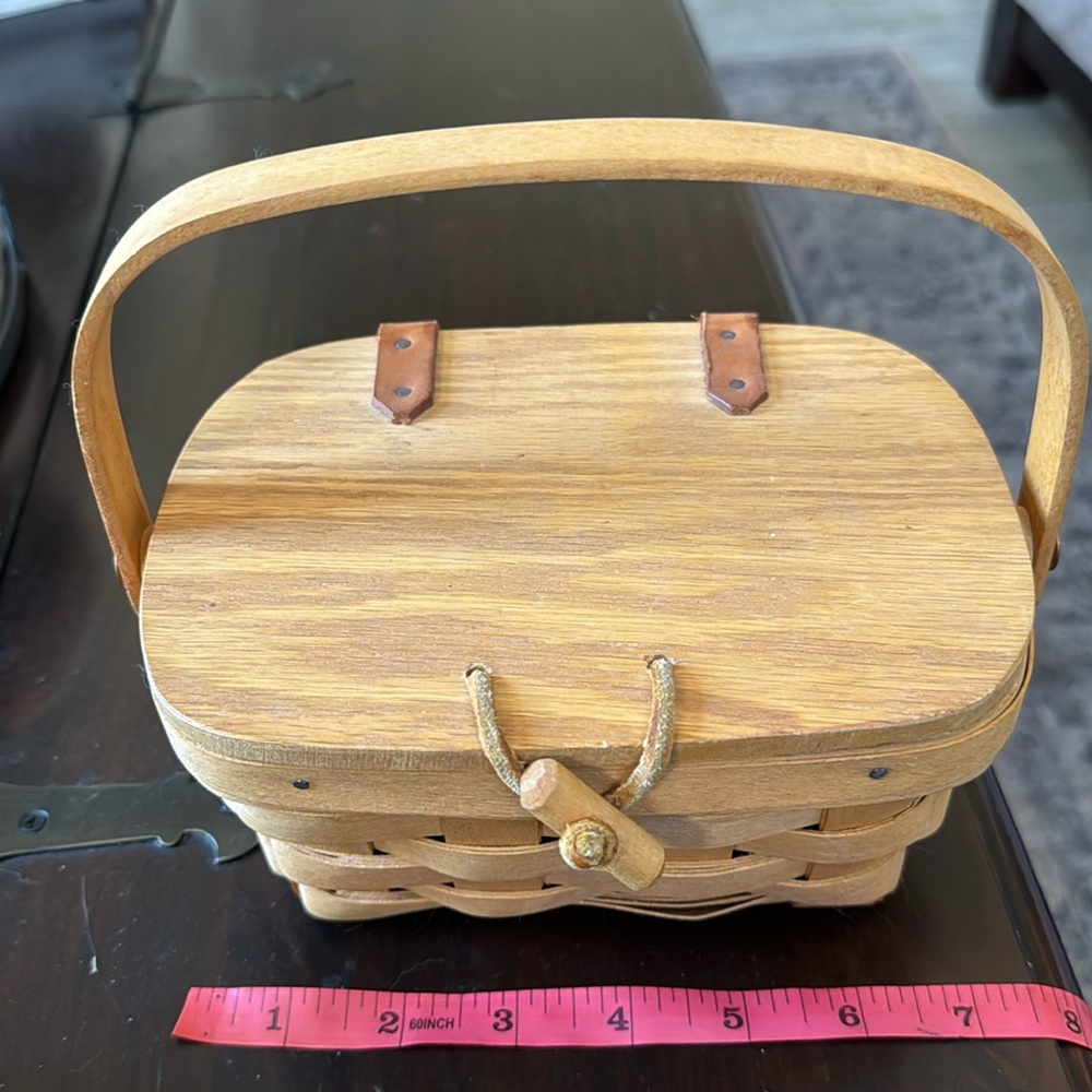 Longaberger Basket with plastic insert